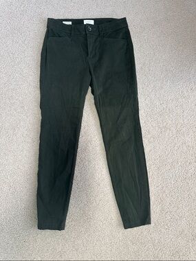 LOFT Black Slim Chinos